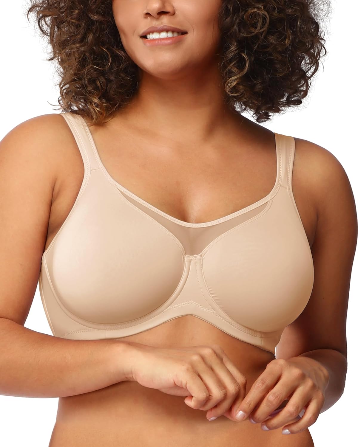 Full Coverage Bra - Sutiãs Minimizadores para Mulheres Plus Size,