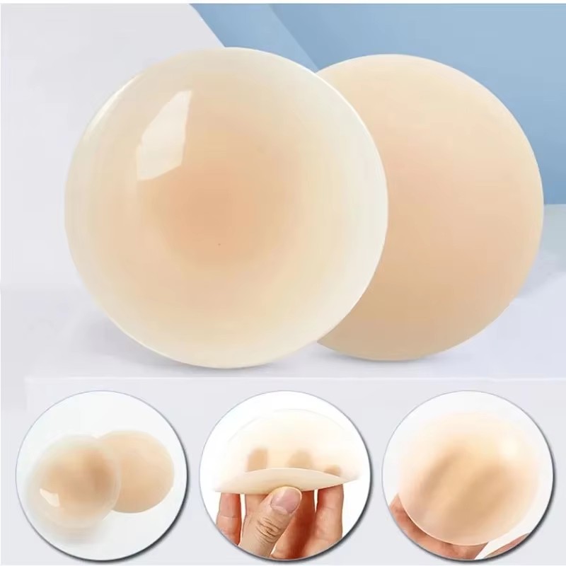 Strapless Bra Adhesive - 1 par reutilizável pétalas de mama