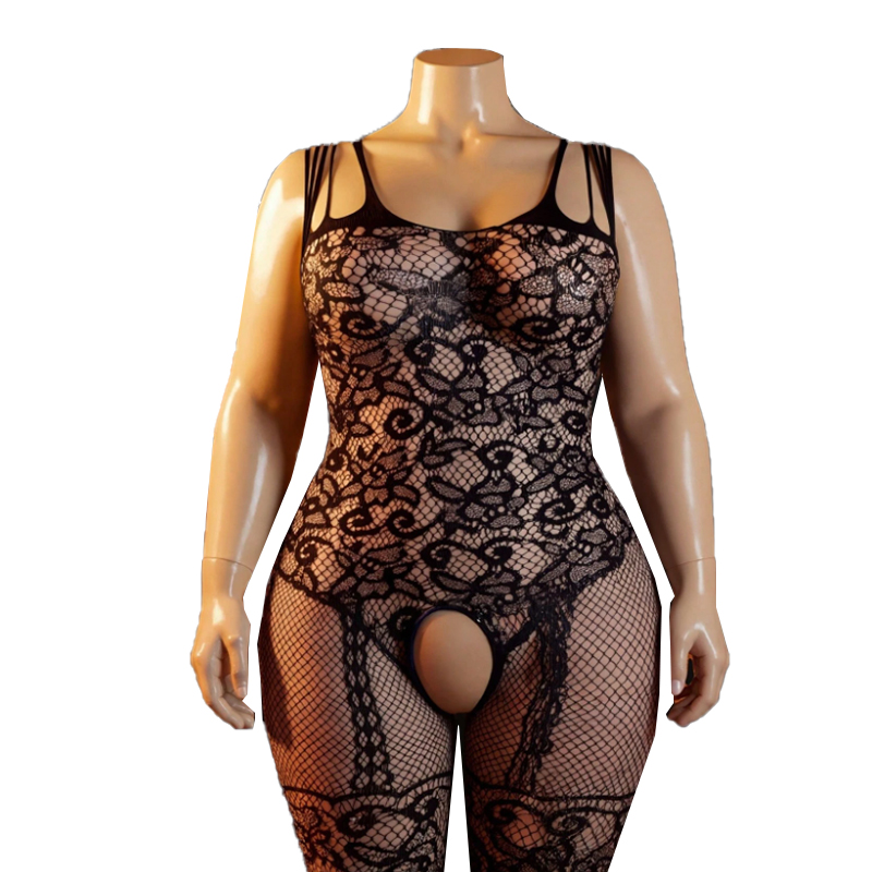 Sheer Mesh Bra - Nova Lingerie Transparente Plus Size para