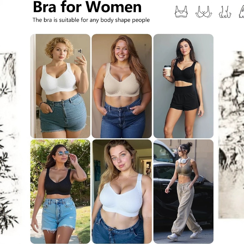 Sutiã sem aro, sem costuras, c - Full Coverage Bra avaliação e preço