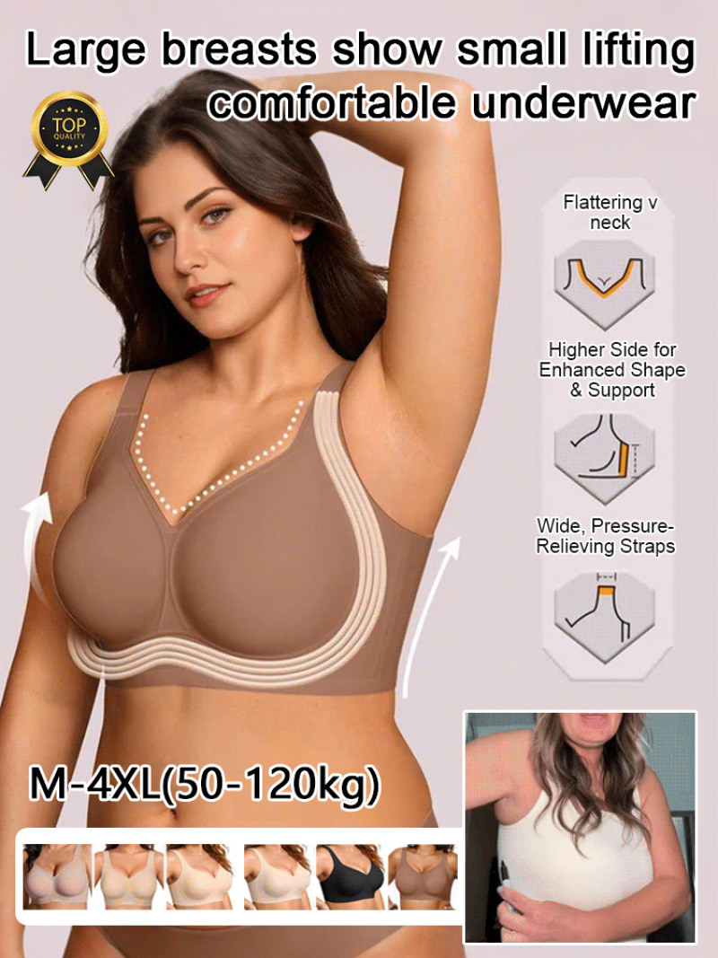 Sutiã push-up sem fio, roupa í - Mastectomy Bra Pocket avaliação e preço