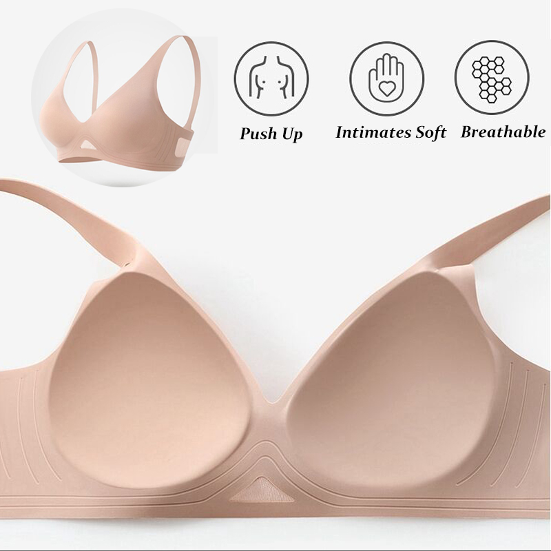 2 pçs/set sem costura sutiãs f - Mastectomy Bra Pocket avaliação e preço