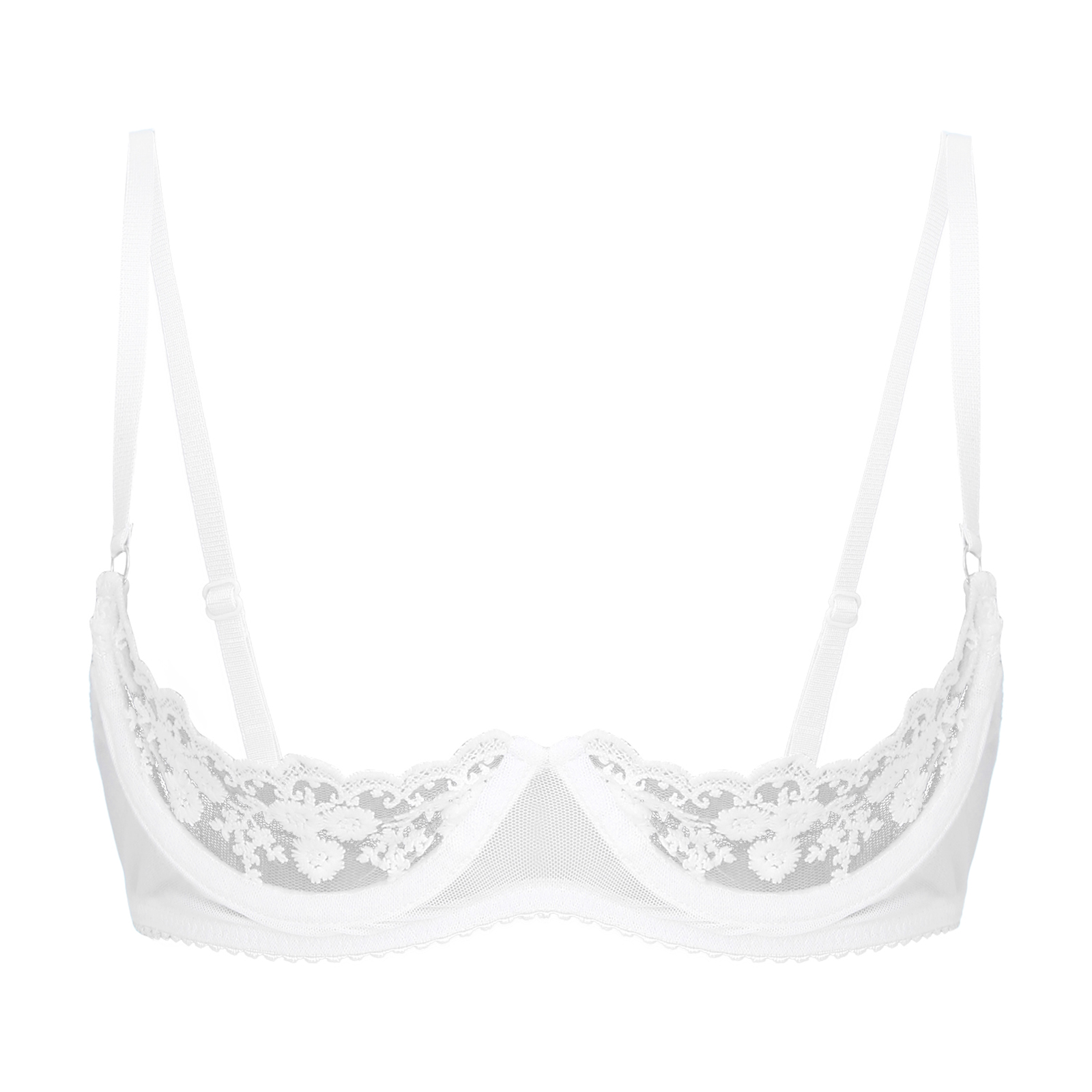 Mulheres sexy meia xícara suti - Underwire Bra Padded avaliação e preço