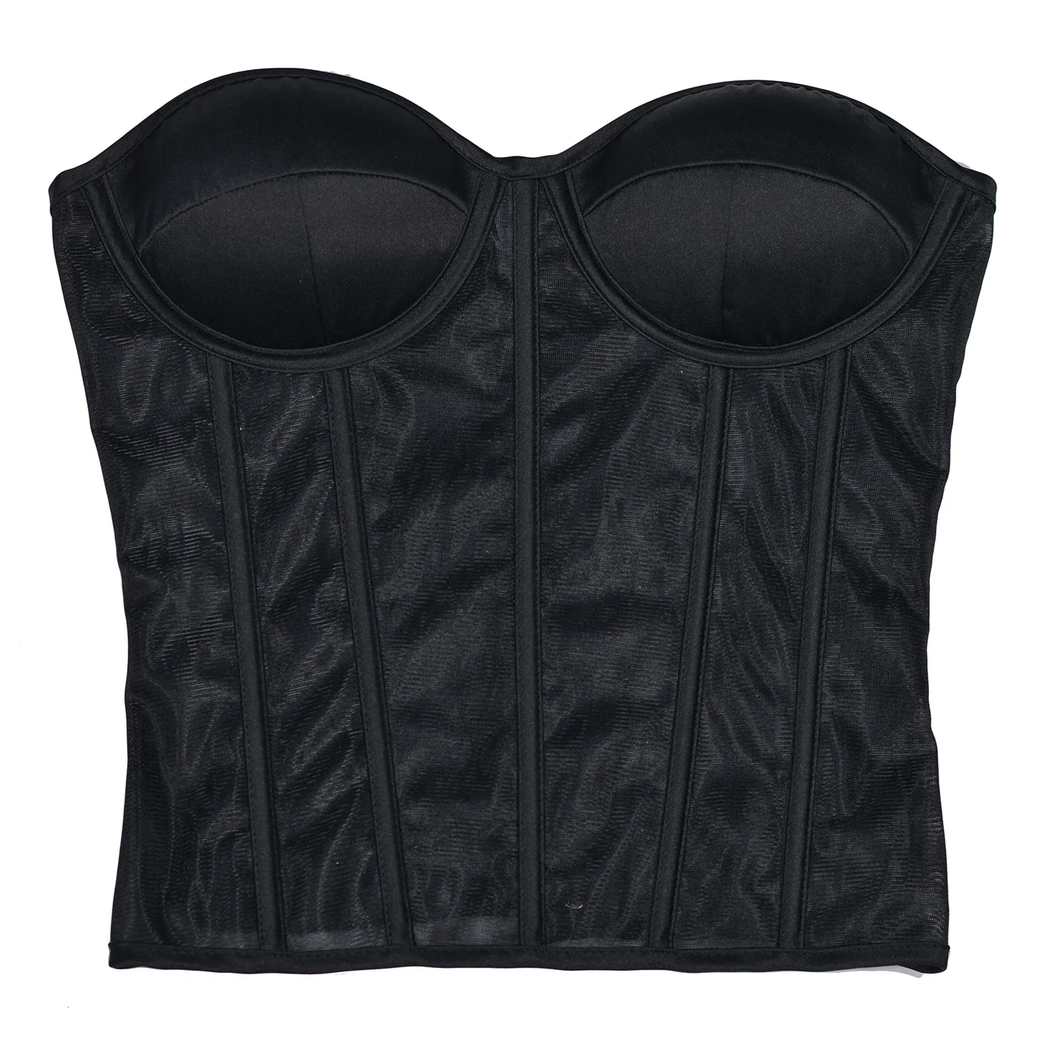 Espartilho abdominal dupla cam - Sheer Mesh Bra avaliação e preço