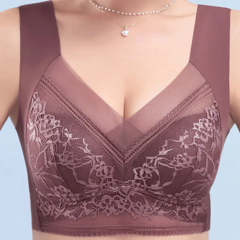 L-6L feminino sutiã grande pus - Full Coverage Bra avaliação e preço
